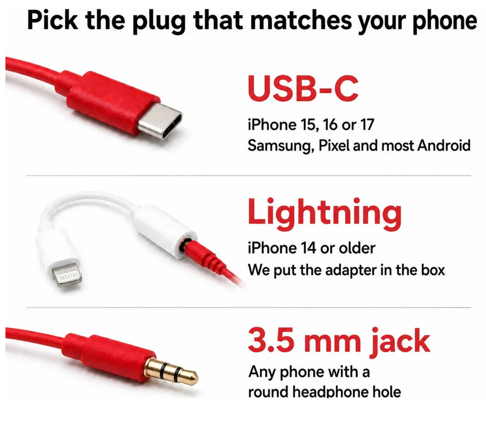LongHello Retro Phone Handset
