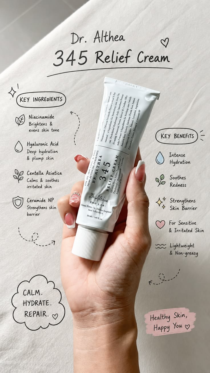 Dr.Althea 345 Relief Cream For Glass Skin