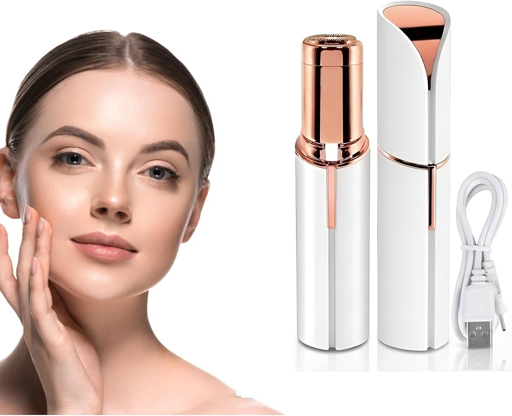 Facial Hair Remover | Painless and Rechargeable Smooth-Finish Trimmer